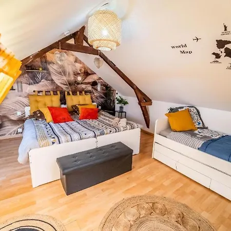 Maison Familiale Terrasse Jacuzzi Parking Sur Place Pres D'honfleur * Équemauville