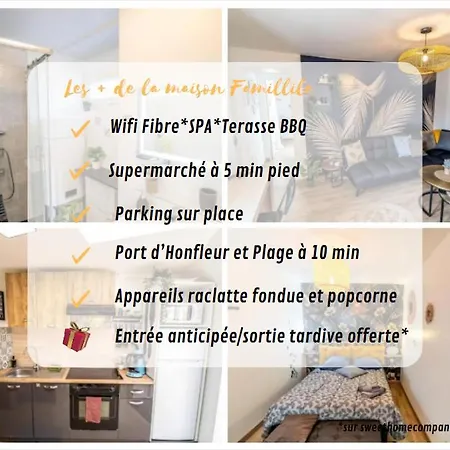 Maison Royale 20pers Honfleur 10min Semesterbostad Équemauville